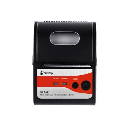 Impresora Nextep Térmica Portátil 58mm USB - Bluetooth 2.0, RS232/90 mm/seg, Cortador Manual Impresora Nextep Térmica Portátil 58mm USB - Bluetooth 2.0, RS232/90 mm/seg, Cortador Manual
